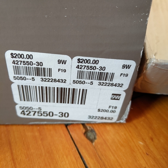 NWT Franco Sarto Leather Booties 9W (new!) - Picture 7 of 11